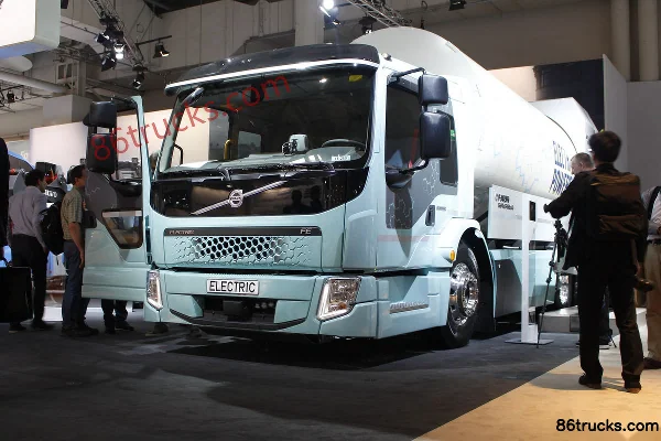 Volvo FE 6X2(8 wheels) Garbage Transport Truck Exterior (3) | 86Trucks