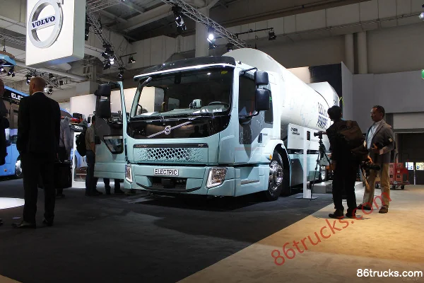 Volvo FE 6X2(8 wheels) Garbage Transport Truck Exterior (2) | 86Trucks