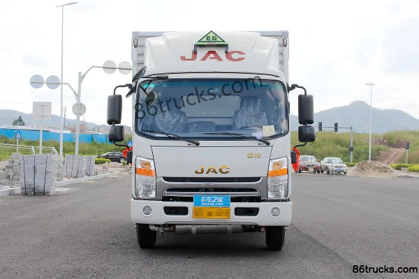 JAC Shuailing H 130ch 4X2(6 roues) 4,08m camion de transport de bouteilles à cabine simple Extérieur (2) | 86Trucks