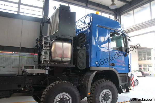 Mercedes-Benz Actros Heavy Truck 600 hp 8X8(12 wheels) Tractor Truck (Heavy Haul Tractor)(Model 4160AS) Chassis (2) | 86Trucks