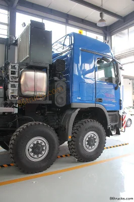 Mercedes-Benz Actros Heavy Truck 600 hp 8X8(12 wheels) Tractor Truck (Heavy Haul Tractor)(Model 4160AS) Chassis (1) | 86Trucks