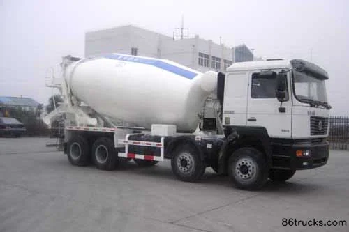 SHACMAN Delong F2000 385 hp 8X4(12 wheels) Concrete Mixer Truck Exterior (2) | 86Trucks