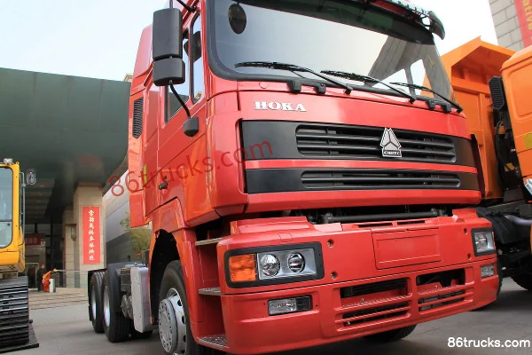 Sinotruk HOKA camion lourd 420 ch 6X4(10 roues) tracteur routier Extérieur (3) | 86Trucks