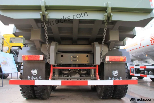 Sinotruk HOVA 420 hp 8X4(12 wheels) Wide-body Mining Dump Truck Cab (1) | 86Trucks