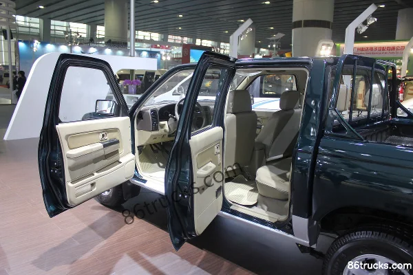 2011 Zhengzhou Nissan Dongfeng Ruichi Standard 3.0L Diesel Double Cab Pickup Châssis (5) | 86Trucks
