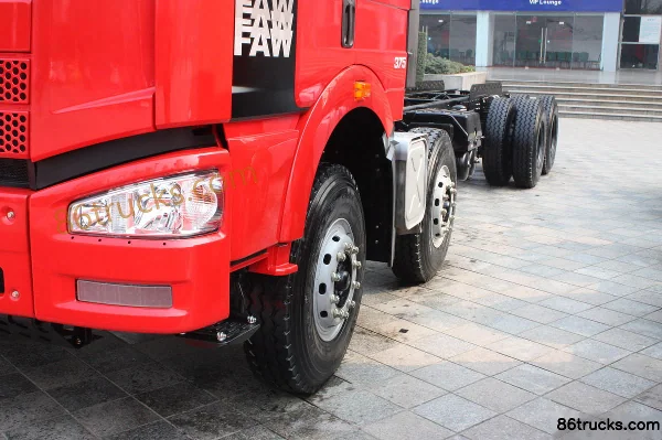FAW Jiefang J6P Heavy Truck 390hp 8X4(12 wheels) 8m Dump Truck Exterior (3) | 86Trucks