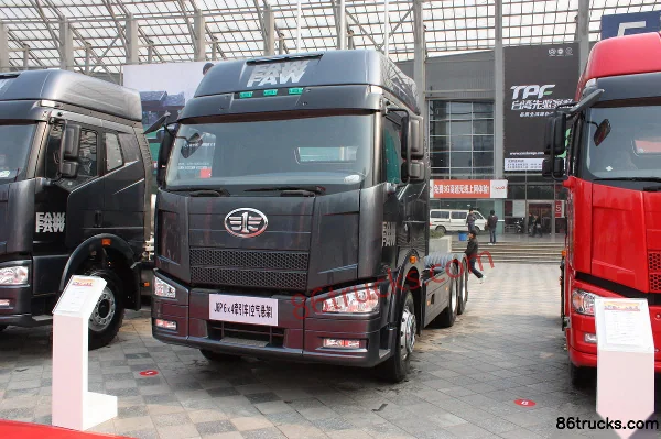 FAW Jiefang J6P heavy truck 350 hp 6X4(10 wheels) tractor truck Exterior (2) | 86Trucks
