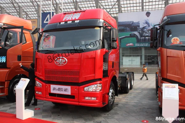 FAW Jiefang J6P Heavy Truck 350hp 6X4(10 wheels) Automatic Tractor Truck (2011 model) (AMT manual/auto) Exterior (3) | 86Trucks