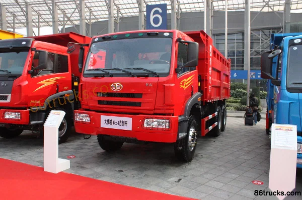 FAW Jiefang Qingdao Hanwei(J5M) Heavy Truck 336 hp 6X4(10 wheels) 5.6m Dump Truck Exterior (2) | 86Trucks