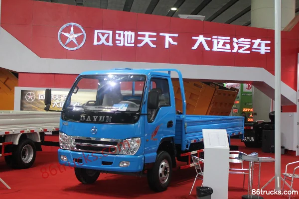 Dayun Qiyun 90 ch 4X2(6 roues) camion léger à ridelles simple cabine 4,3 m Extérieur (2) | 86Trucks