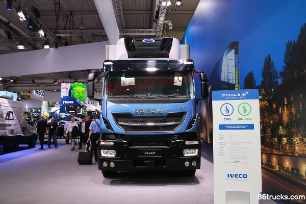 IVECO Stralis Heavy Truck 400 hp 6X2(8 wheels) CNG refrigerated truck (AD260S40Y/PS NP) Exterior (2) | 86Trucks
