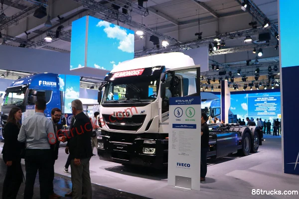 IVECO Stralis poids lourd 400 ch 6X2(8 roues) châssis camion porteur CNG (AT260S40Y/PS CNG) Extérieur (3) | 86Trucks