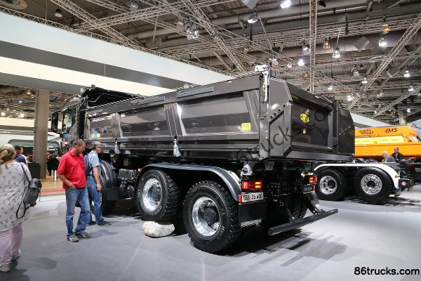 MAN TGS Series Heavy Truck 460 hp 8X6(12 wheels) Dump Truck (TGS35.460) Exterior (3) | 86Trucks