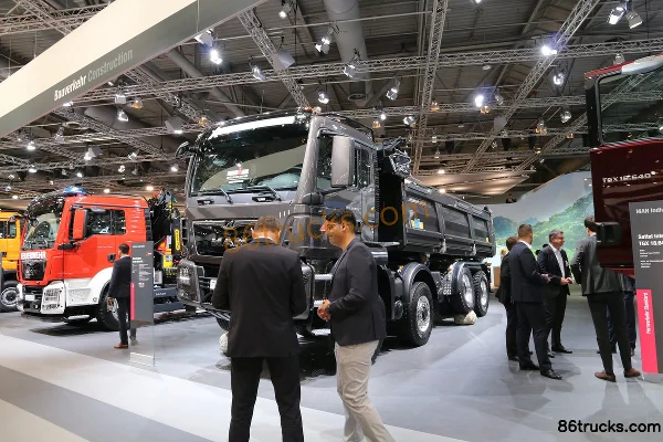 MAN TGS Series Heavy Truck 460 hp 8X6(12 wheels) Dump Truck (TGS35.460) Exterior (2) | 86Trucks