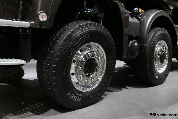 MAN TGS Series Heavy Truck 460 hp 8X6(12 wheels) Dump Truck (TGS35.460) Chassis (1) | 86Trucks