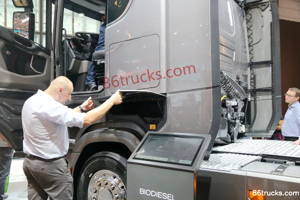 Scania Série S 4X2(6 roues) tracteur routier (modèle S650 A4X2NB) Châssis (3) | 86Trucks