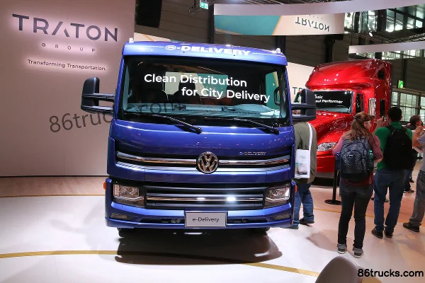 Volkswagen e-Delivery 6.3T 4X2(6 wheels) Electric Truck Exterior (2) | 86Trucks