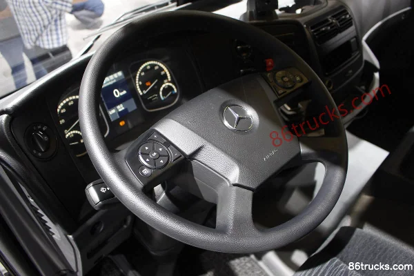 Mercedes-Benz Atego Medium Truck 231 hp 4X2(6 wheels) Cargo Truck (Model 1223 L nR) Cab (1) | 86Trucks