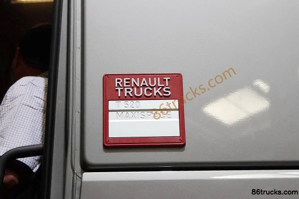 Renault T520 poids lourd 520 ch 4X2(6 roues) tracteur routier (modèle T HIGH 520MAXISPACE) Châssis (1) | 86Trucks