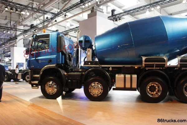 DAF CF Heavy Truck 450 hp 8X4(12 wheels) Concrete Mixer Truck Exterior (3) | 86Trucks