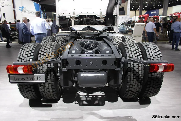 Mercedes-Benz New Actros Heavy Truck 450 hp 6X4(10 wheels) Tractor Truck (Model 2645) Chassis (2) | 86Trucks