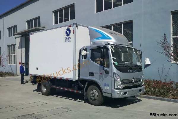 Foton Aoling CTS 143hp 4X2(6 wheels) 3.75m Refrigerated Truck (Binglingfang) Exterior