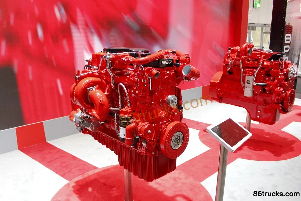 Cummins B6.7N 240 240hp 6.7L China VI Natural Gas Engine Exterior (2) | 86Trucks