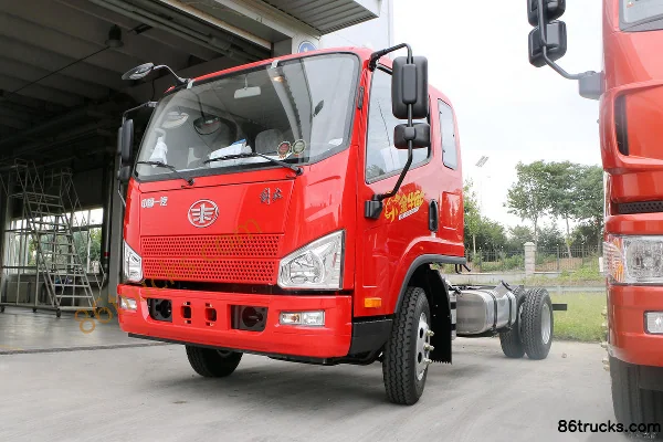 FAW Jiefang J6F version lourde 150 ch 4X2(6 roues) camion plateau léger à cabine avancée 3,85 m Extérieur (3) | 86Trucks