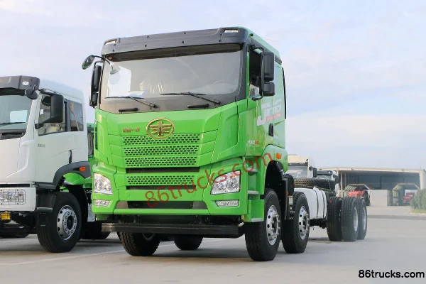 FAW Jiefang Qingdao JH6 heavy truck 460hp 8X4(12 wheels) 8.4m dump truck (China VI) Exterior (3) | 86Trucks