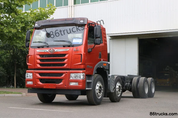 FAW Jiefang Qingdao Han V Heavy Truck 350 hp 8X4(12 wheels) 7.4m Dump Truck Exterior (3) | 86Trucks