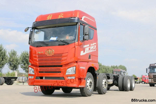 FAW Jiefang Qingdao JH6 heavy truck 460hp 8X4(12 wheels) 9.5m stake truck (rear axle 435) Exterior (3) | 86Trucks