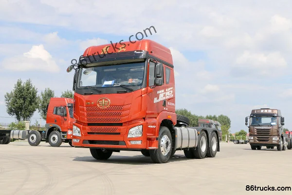 FAW Jiefang Qingdao JH6 heavy truck 400 hp 6X4(10 wheels) tractor truck Exterior (3) | 86Trucks