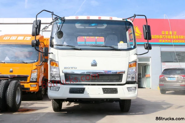 Sinotruk HOWO Hanjiang 170 ch 4X2(6 roues) camion plateau léger cabine simple 4,165 m Extérieur (2) | 86Trucks