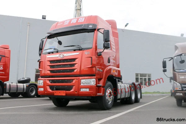 FAW Jiefang Qingdao Tian V heavy truck 350 hp 6X4(10 wheels) hazardous material tractor truck Exterior (3) | 86Trucks