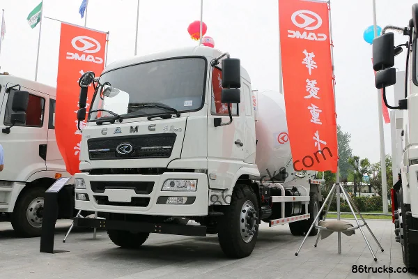 Hualing Lingma H3 185 hp 4X2(6 wheels) 3.84 m³ Concrete Mixer Truck Exterior (3) | 86Trucks