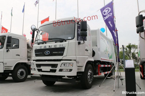 Hualing Lingma H3 180hp 4X2(6 wheels) Garbage Transport Truck Exterior (3) | 86Trucks