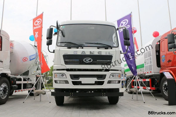 Hualing Lingma H3 180hp 4X2(6 wheels) Garbage Transport Truck Exterior (2) | 86Trucks