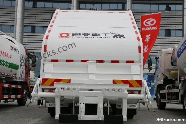 Hualing Lingma H3 180hp 4X2(6 wheels) Garbage Transport Truck Body (2) | 86Trucks