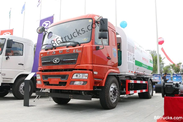 Hualing Lingma H3 180hp 4X2(6 wheels) Multi-Function Dust Suppression Truck Exterior (3) | 86Trucks