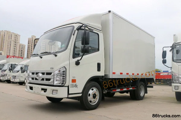 Foton Times H1 102 hp 4X2(6 wheels) 3.67m Single Row Van Light Truck Exterior (3) | 86Trucks