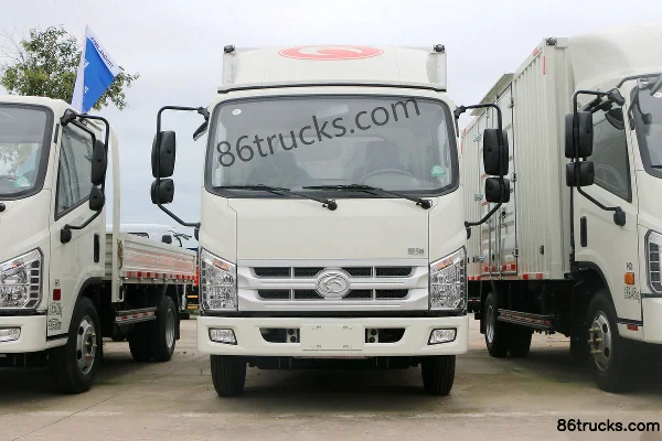 Foton Times H1 102 hp 4X2(6 wheels) 3.67m Single Row Van Light Truck Exterior (2) | 86Trucks