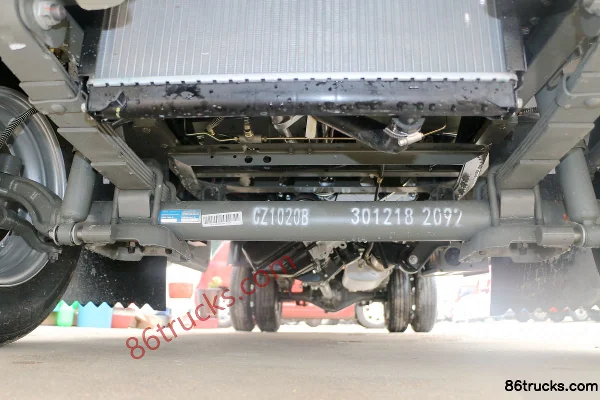 Sinotruk Wangpai W1 1.5L 102hp 4X2(6 wheels) Gasoline 2.8m Double Row Flatbed Mini Truck Chassis (1) | 86Trucks