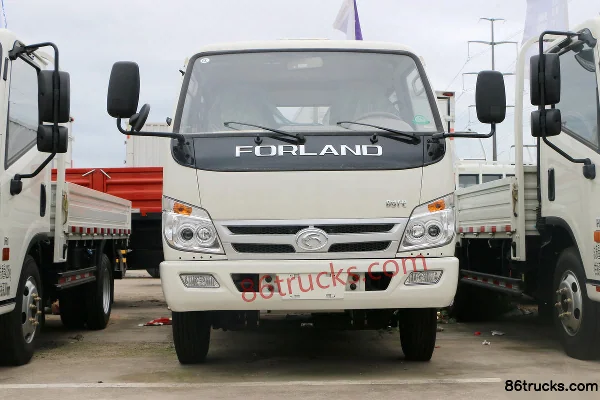 Foton Times Small Card Star 5 115hp 4X2(6 wheels) 2.65m double-row flatbed light truck (air brake) Exterior (2) | 86Trucks