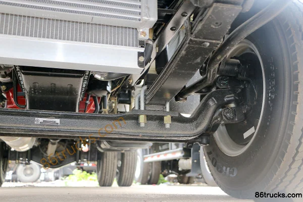 Foton Times Small Card Star 5 115hp 4X2(6 wheels) 2.65m double-row flatbed light truck (air brake) Chassis (3) | 86Trucks