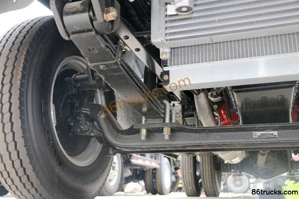 Foton Times Small Card Star 5 115hp 4X2(6 wheels) 2.65m double-row flatbed light truck (air brake) Chassis (2) | 86Trucks
