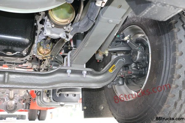 Sinotruk Steyr M5G camion lourd 210 ch 4X2(6 roues) porte-voitures à essieu central Châssis (2) | 86Trucks