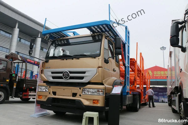 Sinotruk Steyr M5G Heavy Truck 340 hp 4X2(6 wheels) Car Carrier Truck Exterior (3) | 86Trucks