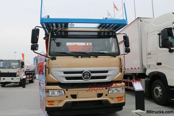Sinotruk Steyr M5G Heavy Truck 340 hp 4X2(6 wheels) Car Carrier Truck Exterior (2) | 86Trucks