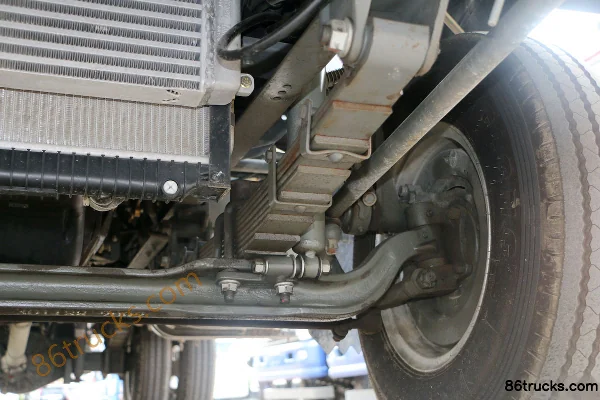 Sinotruk Wangpai série 7 143 ch 4X2(6 roues) 4,16 m camion léger fourgon à cabine simple (6 vitesses) Châssis (3) | 86Trucks