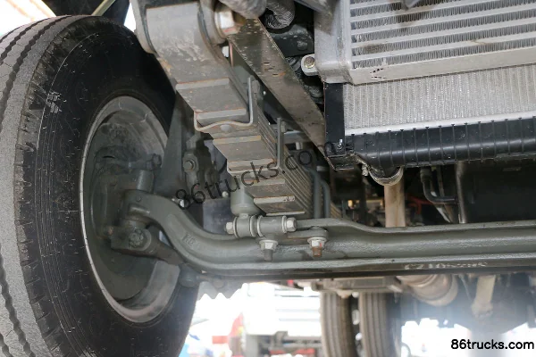 Sinotruk Wangpai série 7 143 ch 4X2(6 roues) 4,16 m camion léger fourgon à cabine simple (6 vitesses) Châssis (2) | 86Trucks